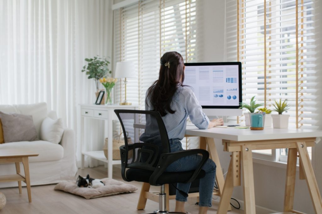 remote work and work at home solutions offered