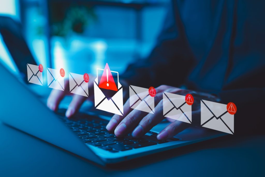 Security Threat Notification and Spam Warning